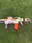 Nerf Modulus elektrisk leksaksgevär vitt/orange