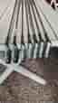 Wilson staff c11 järnset + driver, fw och hybrid. Bag.