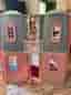 Stort Barbie dockhus med kök och balkong