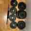 Sportscool justerbar hantel med viktskivor sammanlagt 10kg