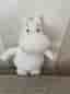 Mumin mjukisdjur vit från Martinex 25 cm