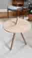 Sidobord / sängbord / soffbord Come here bord, design Steffen Juul för Woud