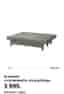 IKEA Älvdalen bäddsoffa 3-sits gråbeige