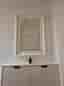 IKEA Hemnes spegel vit 90x60