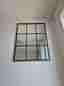Rusta spegel med svart ram 100x75