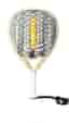 Tretorn padelracket Supreme CTRL Light 15K Carbon vit/gul