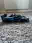 LEGO Technic racerbilsmodell blå svart