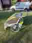 Thule Chariot cykelvagn grön