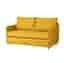 IKEA bäddsoffa 2-sits gul