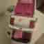 Barbie ambulans lekbil rosa/vit