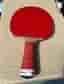 Wilson bordtennisracket rött grepp