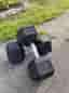 2 st 27,5 kg hantlar