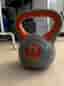 Kettlebell 8 kg grå/orange