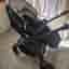 Britax svart sittvagn/barnvagn