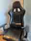 DELTACO GAMING Gamingstol i konstläder, nackkudde, ryggkudde,
