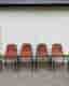 4 stolar Charlotte Perriand Les Arcs