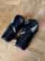 Adidas fotbollsskor storlek 39 och benskydd svart