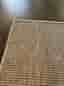 Rusta Emmy gångmatta 80x300 cm beige
