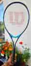 Wilson tennisracket blå us open