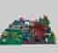 LEGO DUPLO City polis- och brandstation med fordon och djurpark