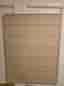 Fin hissgardin i beige linne-look (130x168 cm)