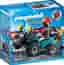 Playmobil 6879 - Ganoven-Quad mit Seilwinde