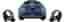 HTC Vive Cosmos Virtual Reality Headset blau/schwarz
