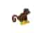 1x LEGO Tier Affe Äffchen [2g 4.4x2.6x2.2cm] braun