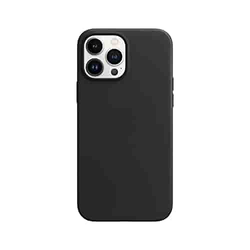 Apple Leder Case mit MagSafe [für iPhone 13 Pro Max] mitternacht