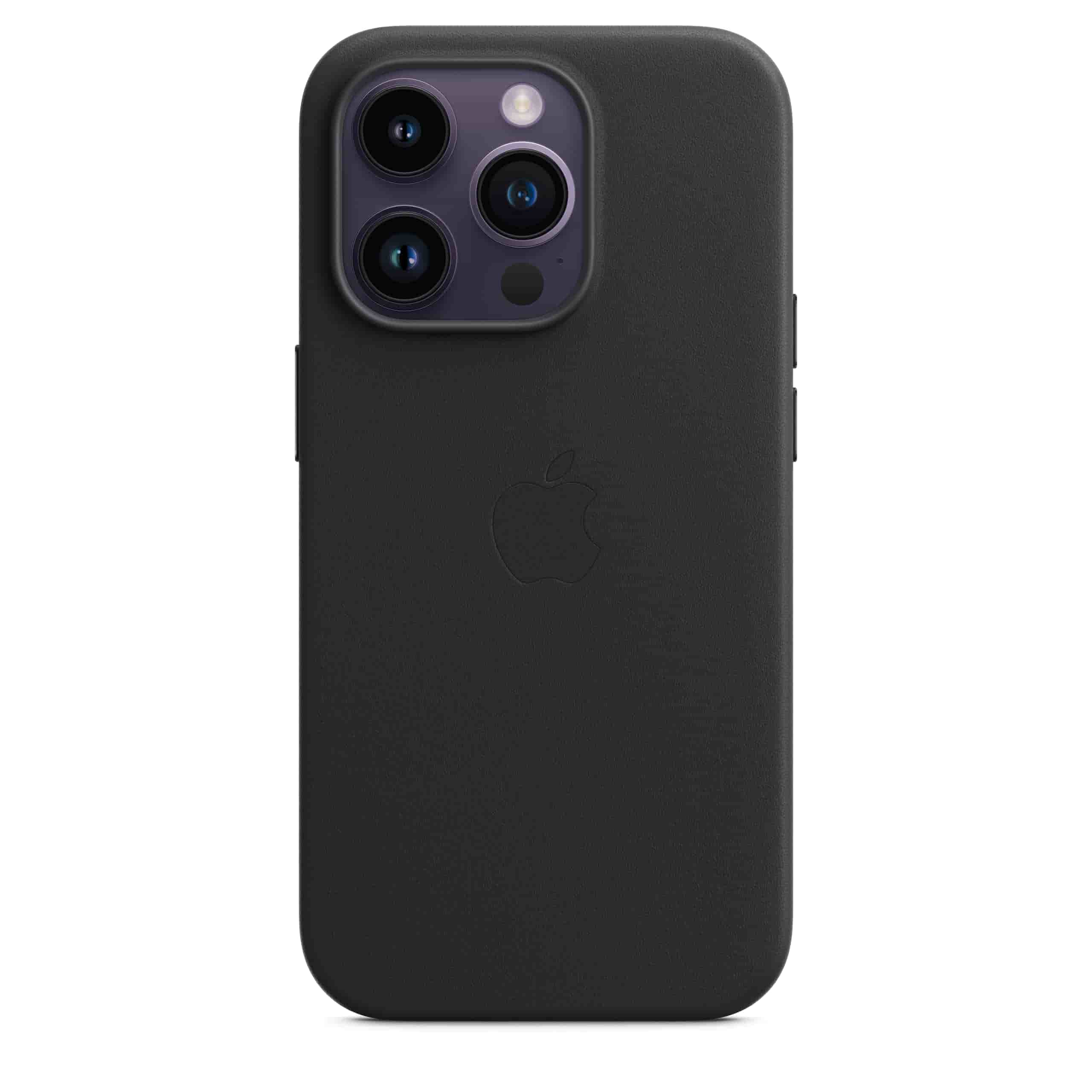 Apple Leder Case mit MagSafe [für iPhone 14 Pro Max] mitternacht