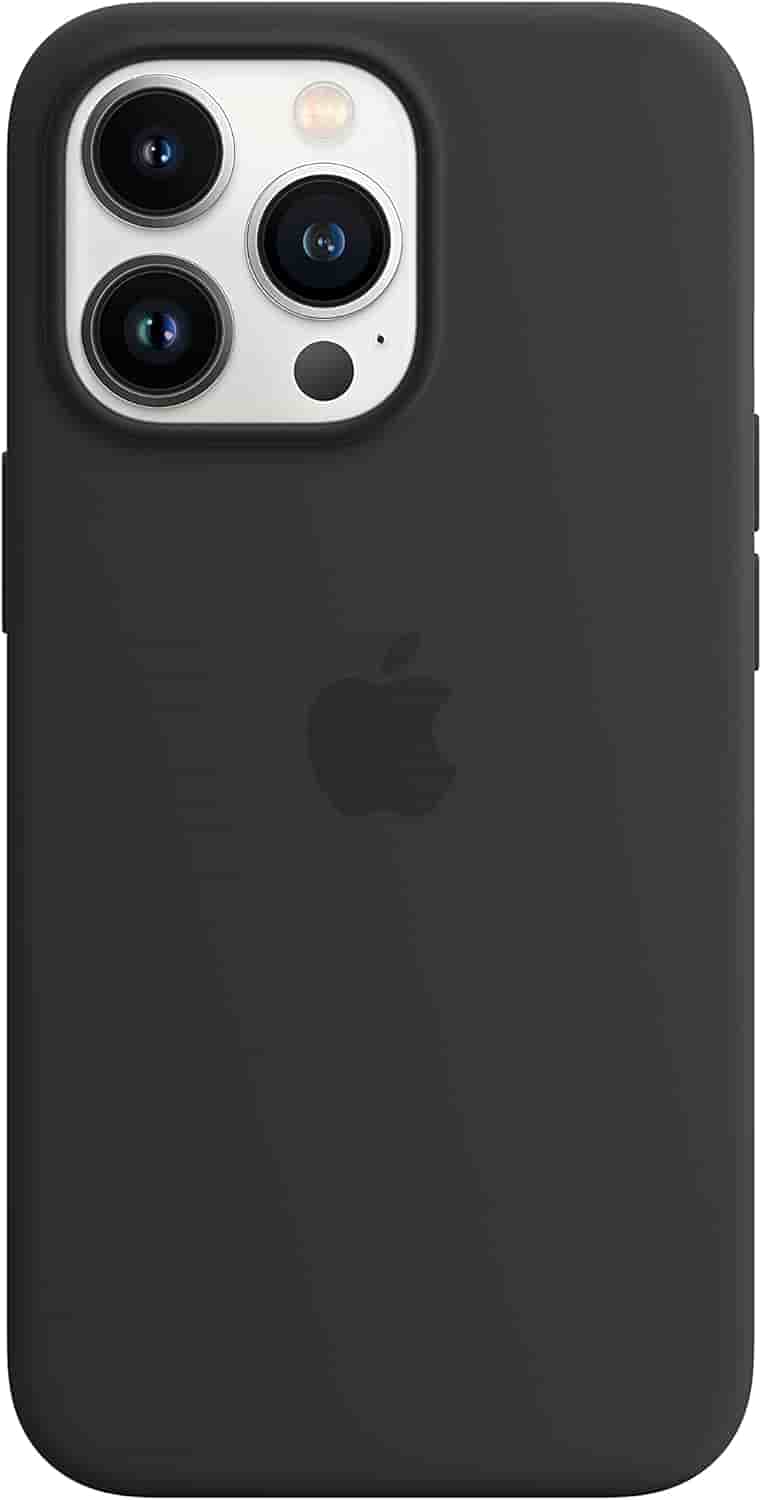 Apple Silikon Case mit MagSafe [für iPhone 13 Pro] mitternacht
