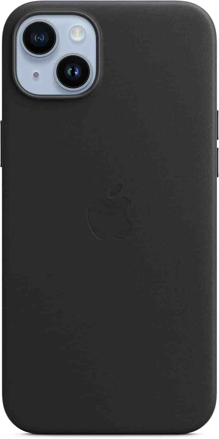 Apple Leder Case mit MagSafe [für iPhone 14 Plus] mitternacht
