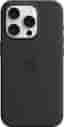 Apple Silikon Case mit MagSafe [für iPhone 15 Pro] schwarz