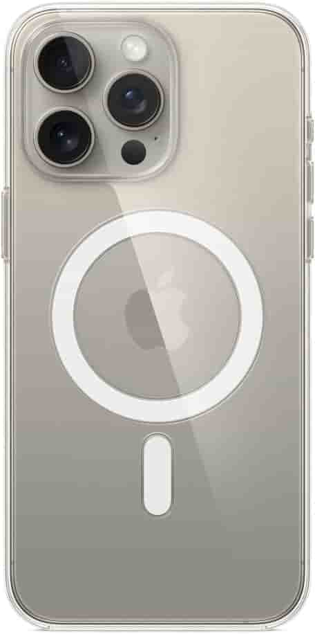 Apple Clear Case mit MagSafe [für iPhone 15 Pro Max] transparent