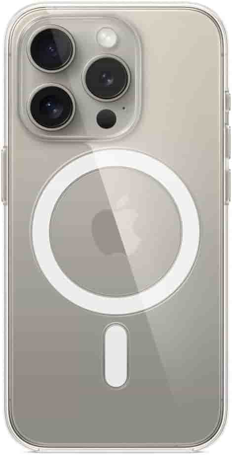 Apple Clear Case mit MagSafe [für iPhone 15 Pro] transparent