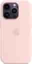 Apple Silikon Case mit MagSafe [für iPhone 14 Pro] kalkrosa