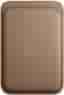 Apple iPhone Feingewebe Wallet mit MagSafe taupe