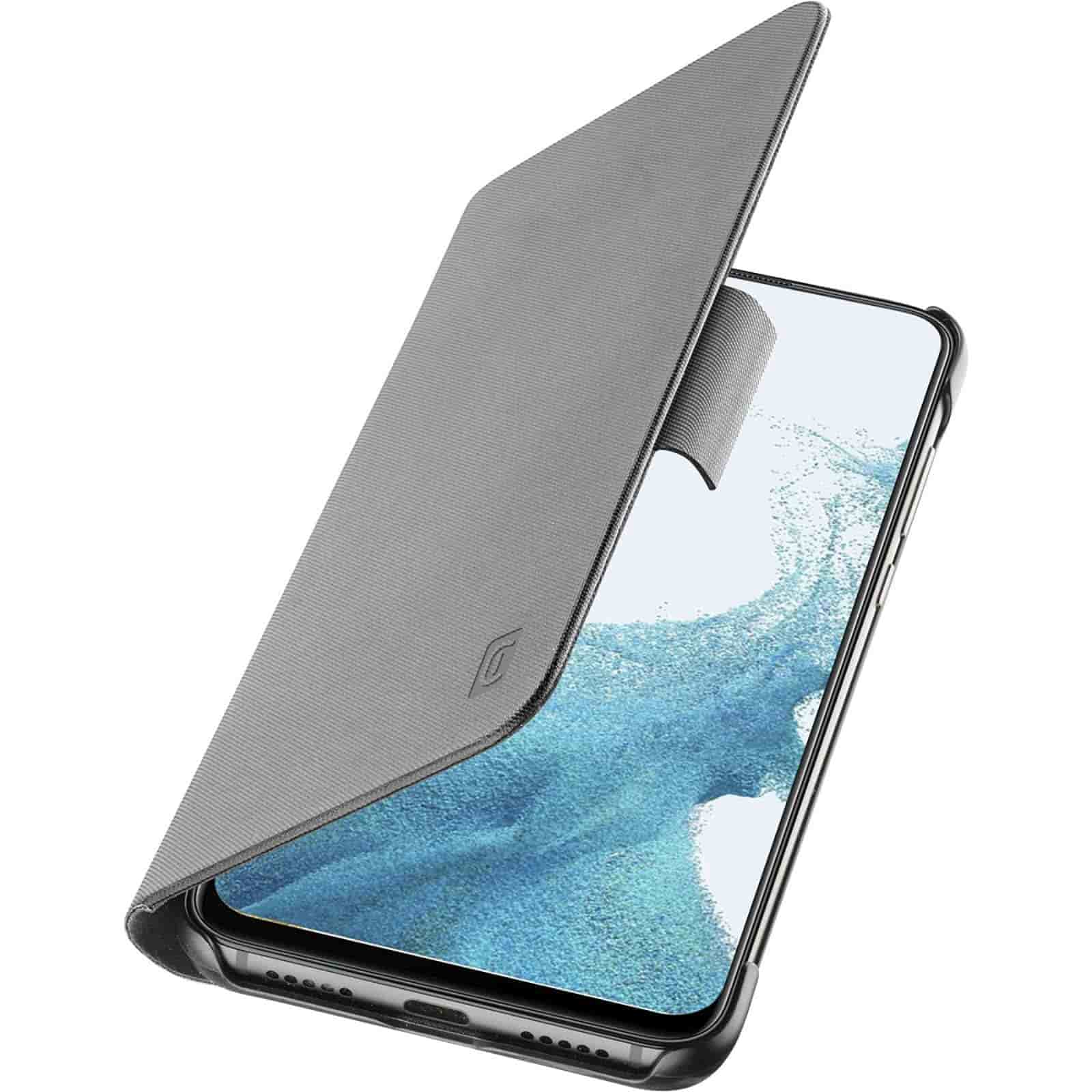 Cellularline - Book - Galaxy S23 - Essentieller Schutz mit magnetischer - schwarzer Sicherheitschließung