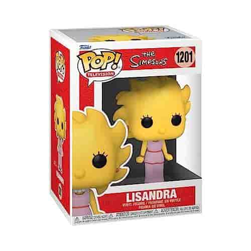 Funko Pop! Animation: Simpsons - Lisa Simpsonndra Lisa Simpson - The Simpsons - Vinyl-Sammelfigur - Geschenkidee - Offizielle Handelswaren - Spielzeug Für Kinder und Erwachsene - TV Fans