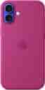 Apple Silikon Case mit MagSafe [für iPhone 16 Plus] fuchsia