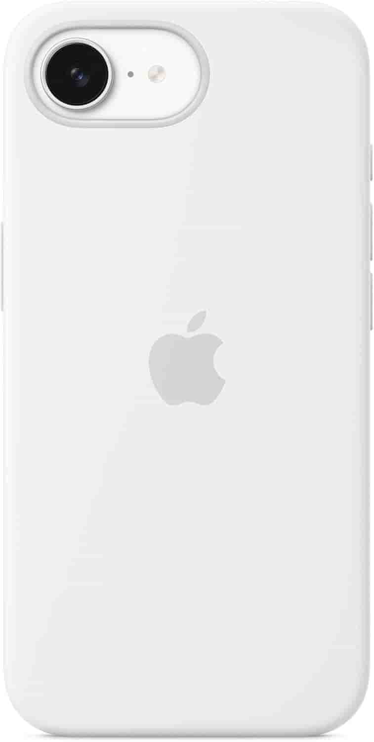 Apple Silikon Case [iPhone 16e] weiß