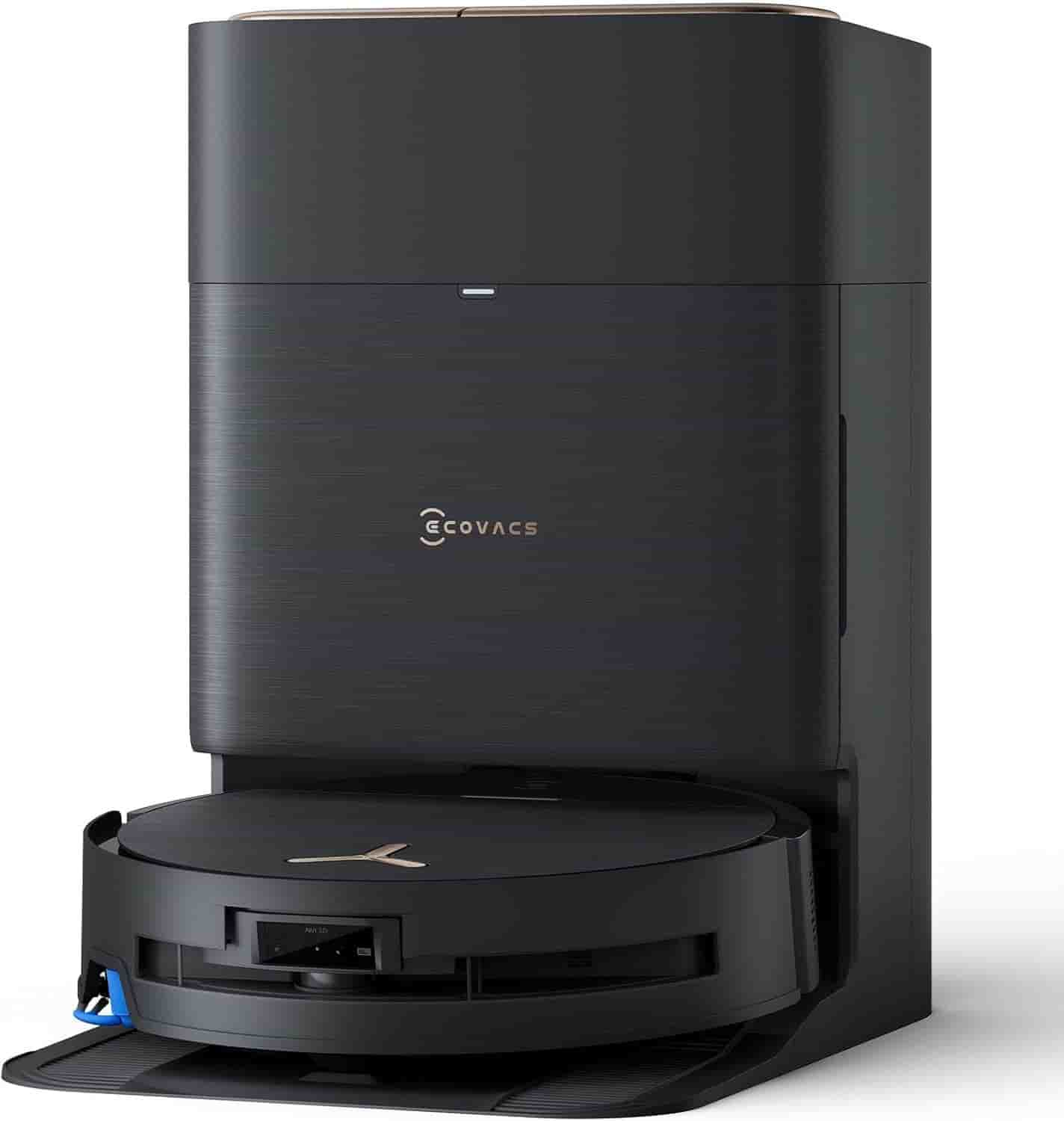 Ecovacs Deebot X9 Pro Omni Saug-/Wischroboter [16600Pa 150 Minuten 022 Liter] schwarz inkl. Absaug-/Reinigungsstation