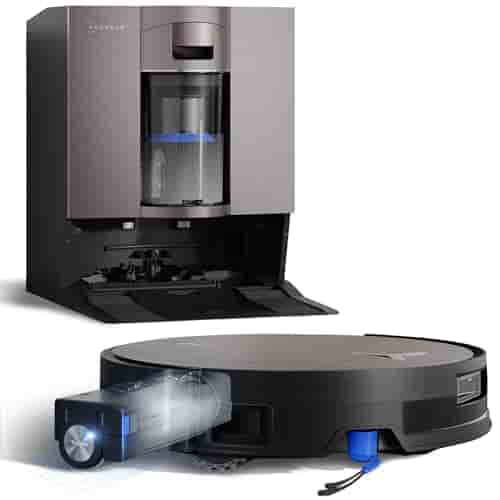Ecovacs Deebot X11 Omnicyclone [Suag- & Wischroboter 220ml + 110ml 19.500Pa inkl. Absaugstation] schwarz