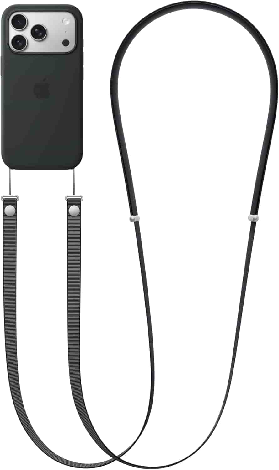 Apple Crossbody Band schwarz