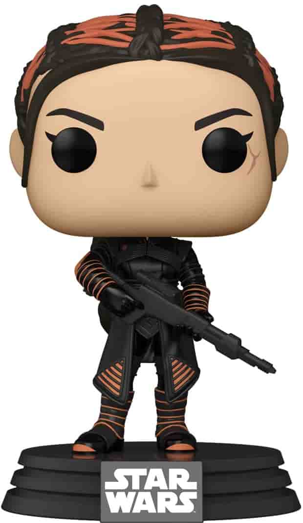 Funko POP! Star Wars: The Mandalorian - Fennec Shand - Vinyl-Sammelfigur - Geschenkidee - Offizielle Handelswaren - Spielzeug Für Kinder und Erwachsene - TV Fans - Modellfigur Für Sammler und Display