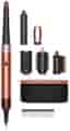 Dyson Airwrap i.d. Straight & Wavy [inkl. 6 Aufsätze: 1x Bürstenaufsatz 1x Rundbürste 1x Lockenstab 40mm 1x Lockenstab konisch 2x Trockenaufsatz] amber silk