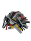 LEGO Technic Kleinteile bunt gemischt 100 Stück Pins Stecker Kreuzstangen Achsen Verbinder Technic Teile Steine