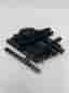 LEGO 15 Stück Technic Liftarm 1x11 Noppen in Schwarz