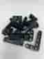 LEGO Technic 10Stück Liftarm 3x5 Noppen L-Form schwarz.