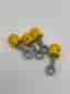 LEGO Technic 4 Stück Kolben gelb
